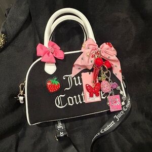 Juicy Couture Custom Red Strawberry Satchel